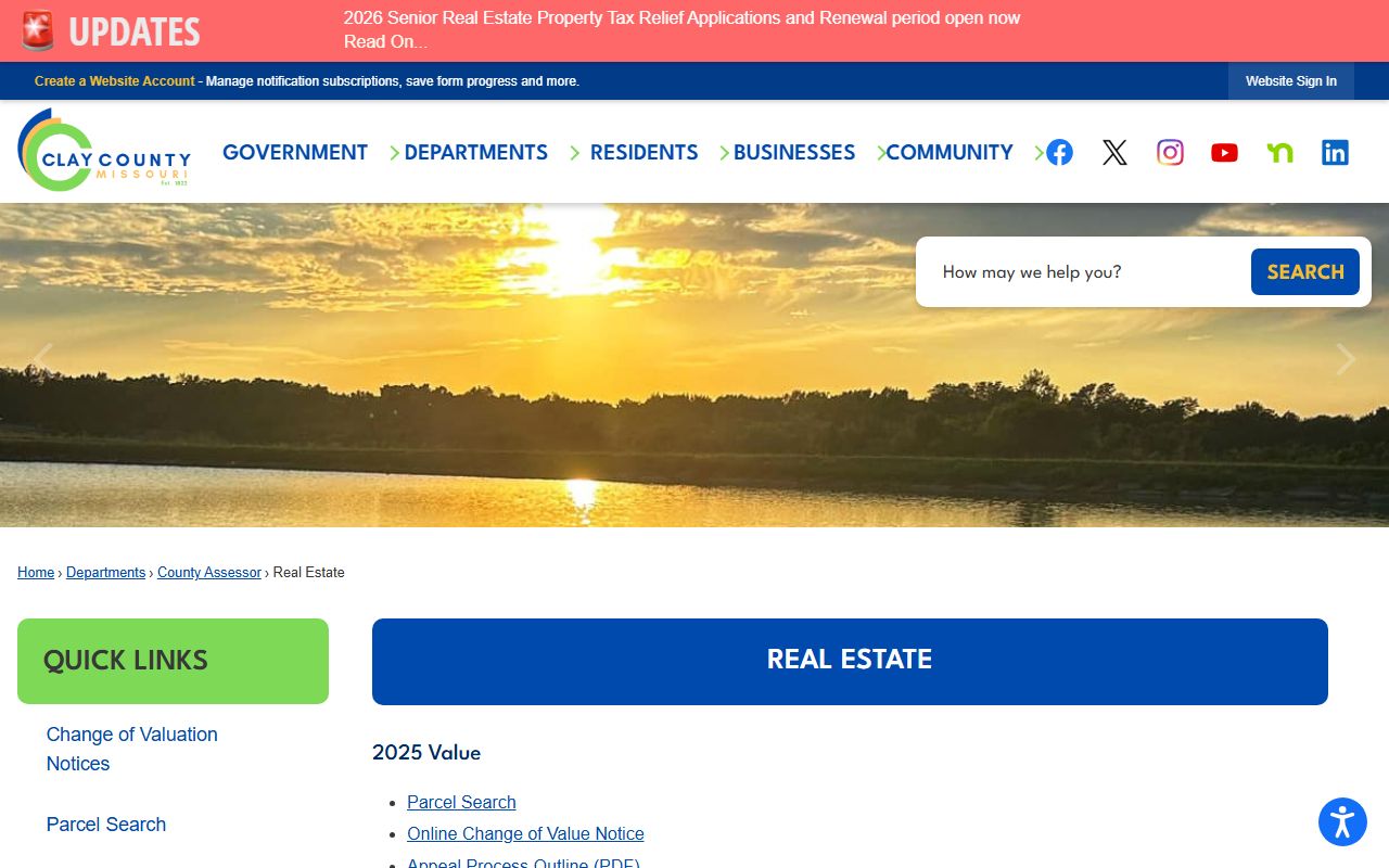 Gladstone White Pages Clay County property records search