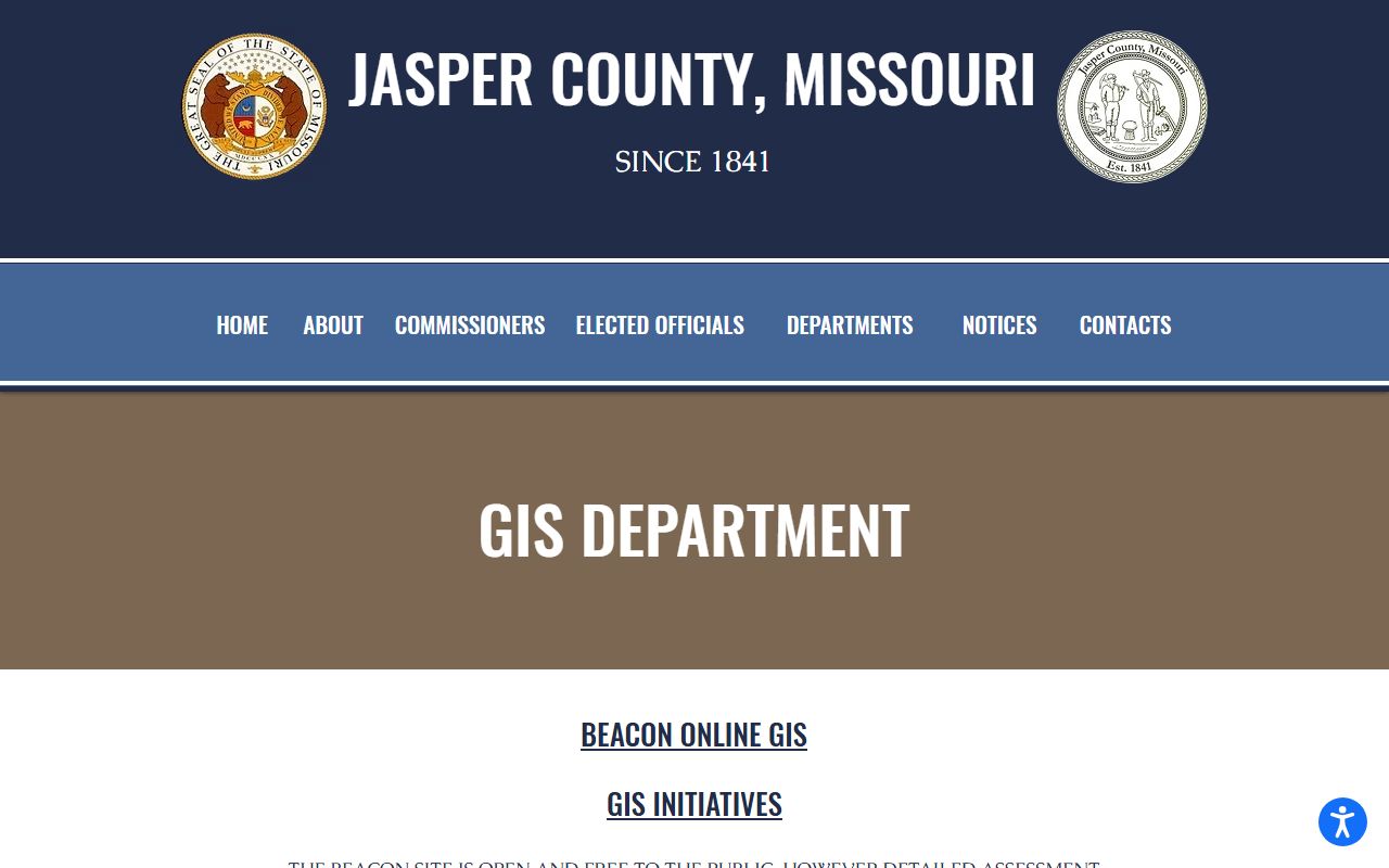 Joplin White Pages Jasper County property records GIS