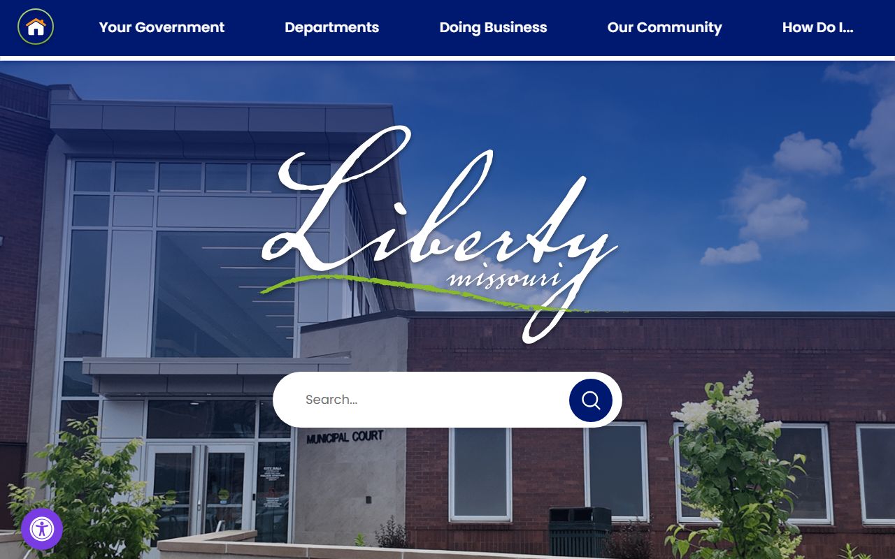 Liberty White Pages city website and department directory
