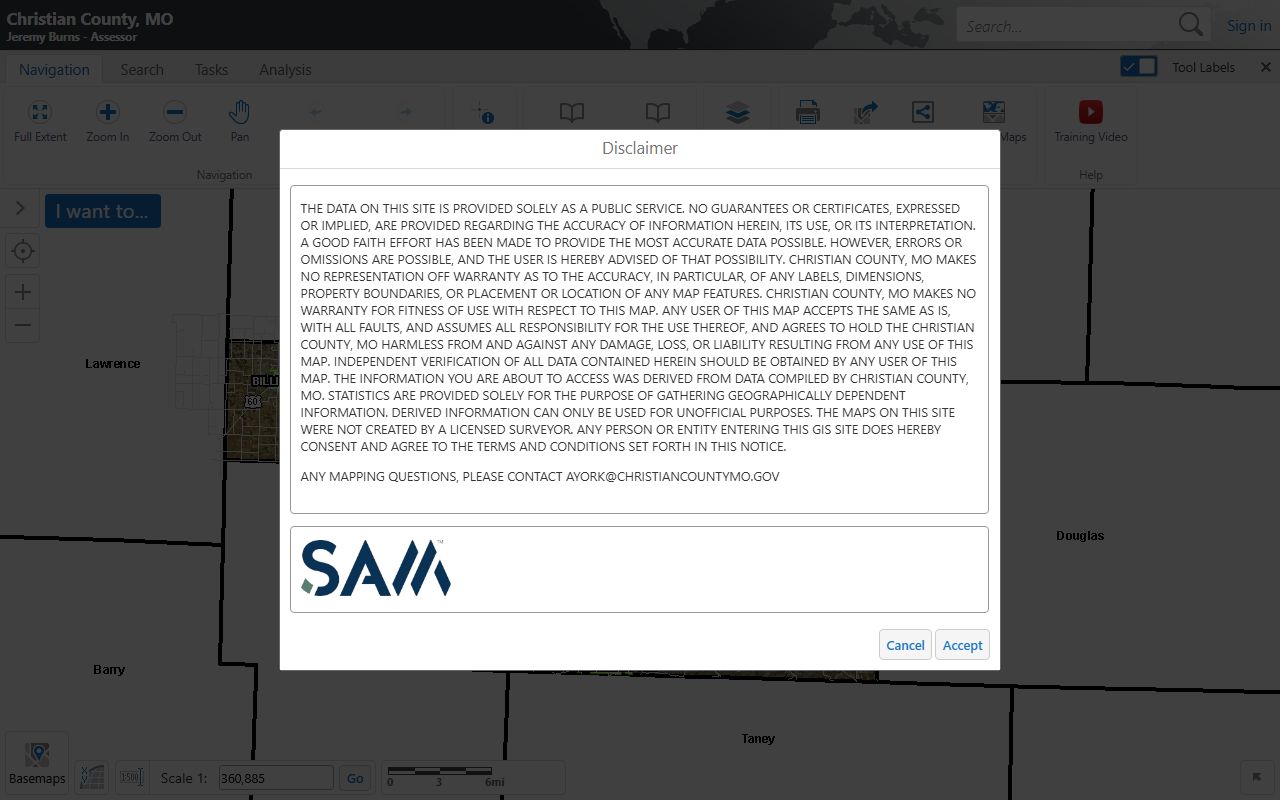 Nixa White Pages Christian County GIS property records search