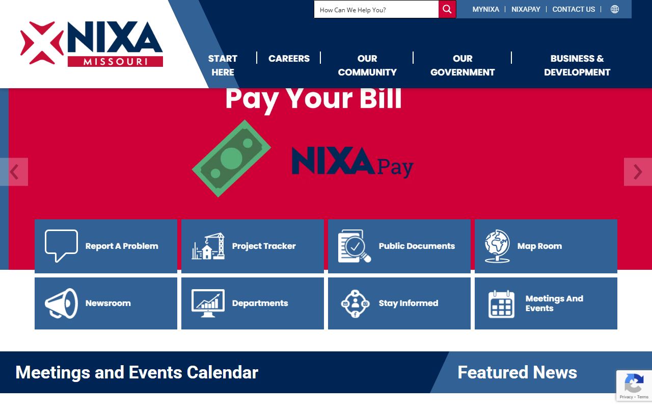 Nixa White Pages city government official website