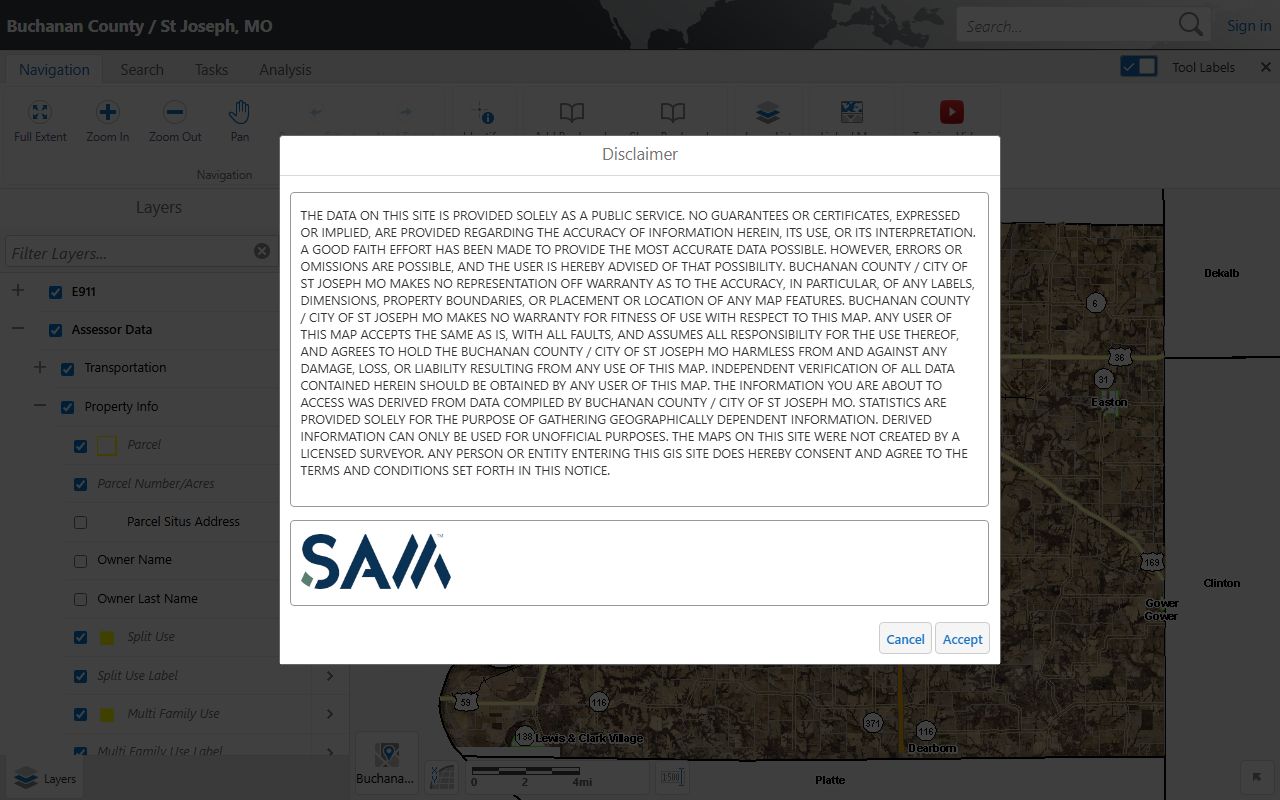 St. Joseph White Pages Buchanan County property records search