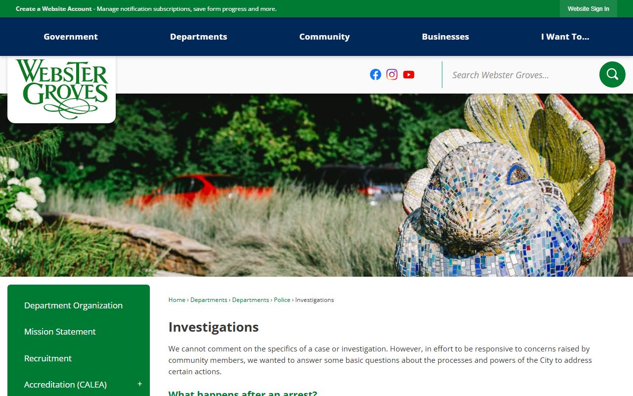 Webster Groves White Pages municipal court records