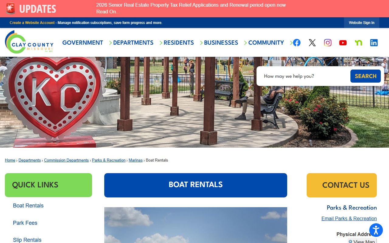 Clay County White Pages Collector tax records