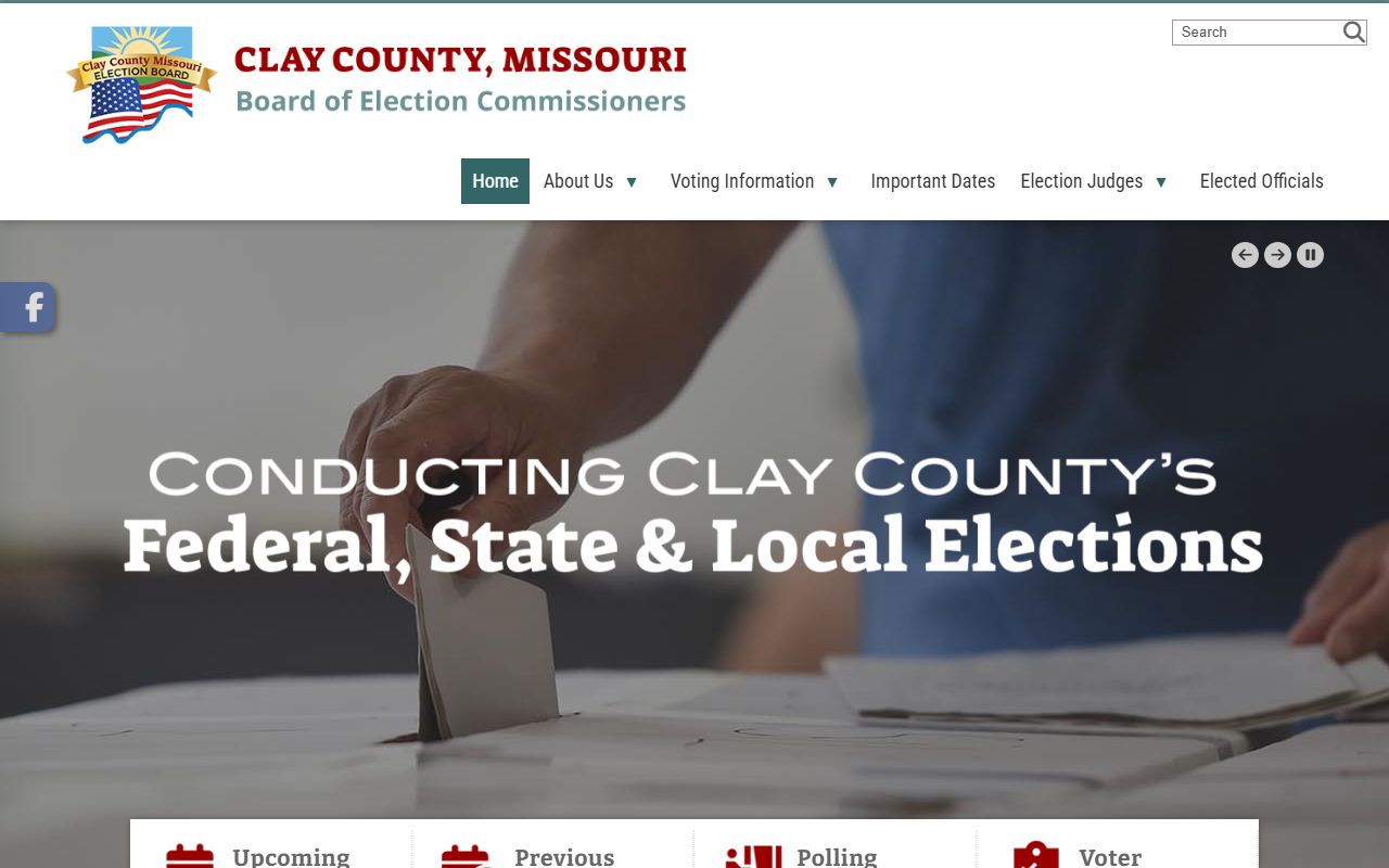 Clay County White Pages Election Board voter registration