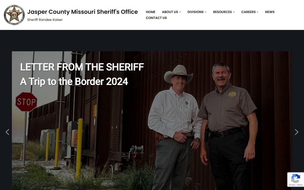 Jasper County White Pages Sheriff's Office