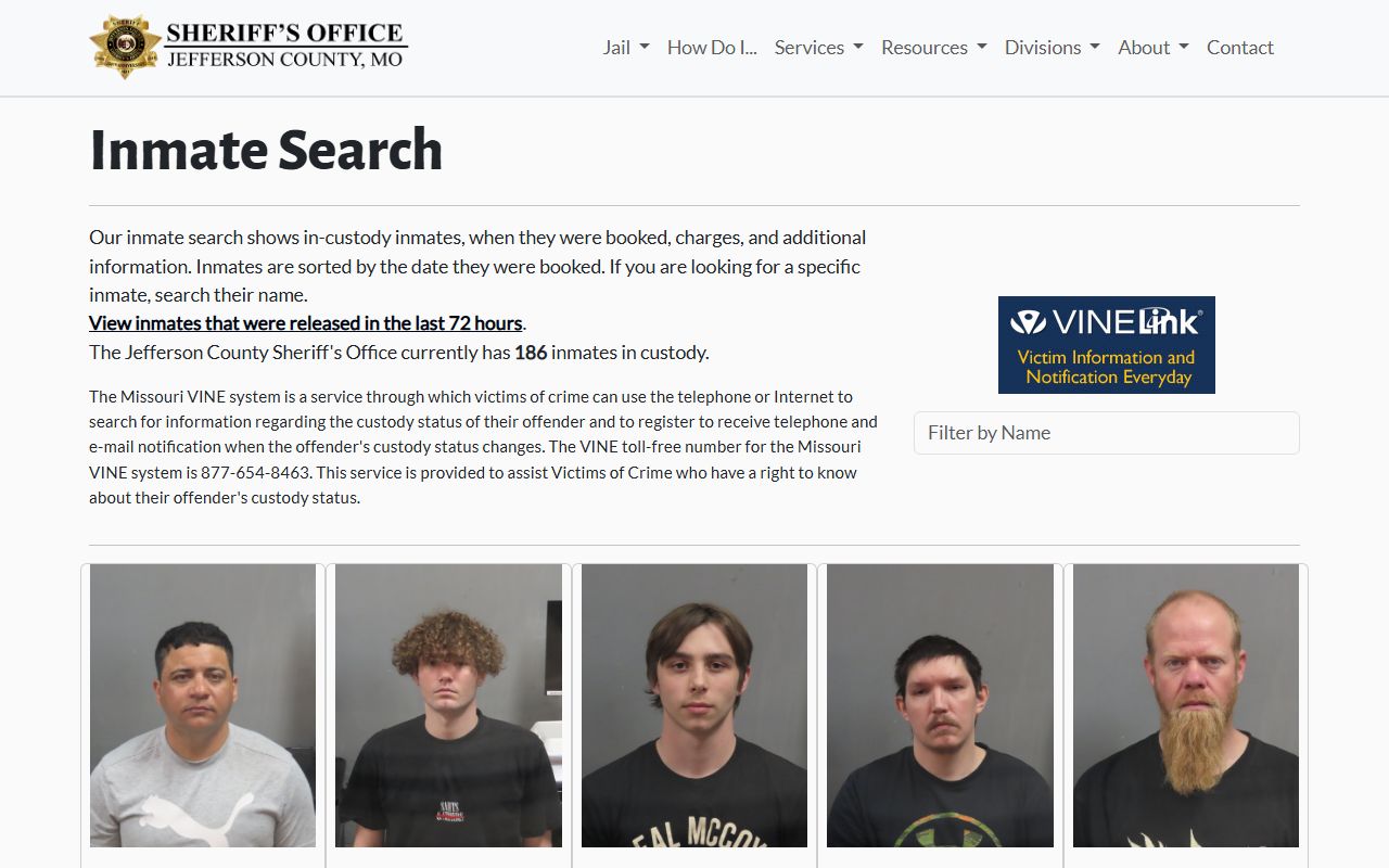 Jefferson County White Pages Sheriff's Office inmate search